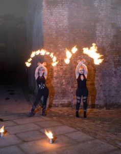 Bells & Whistles Fire Dancer Act